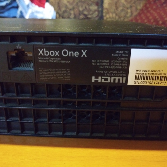 1TB Xbox one X 4k enhanced with games and accessories - Picture 3 of 14